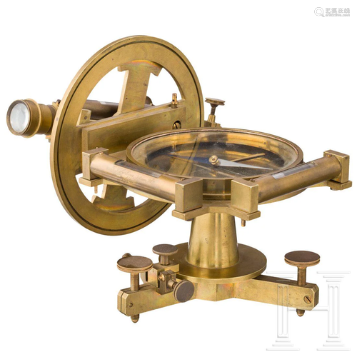 A theodolite, G. Labarbera, Athens, circa 1900