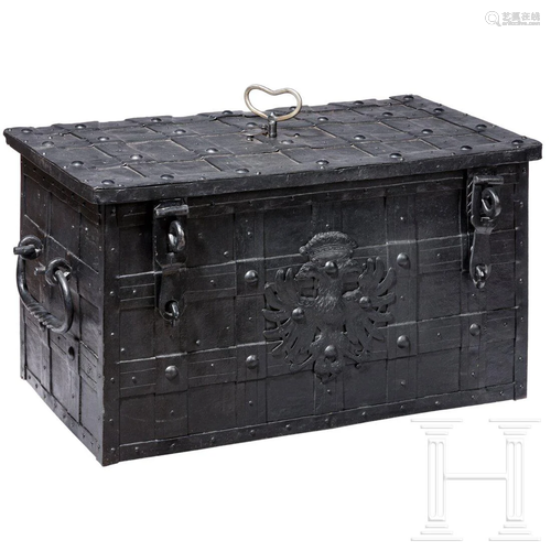 A large German armada chest, ca. 1700