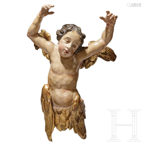 An Upper Bavarian cherub, 18th century