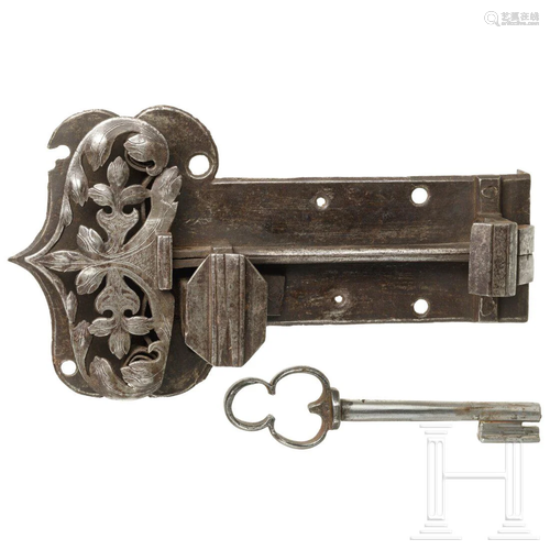 A South German key for a closet, circa 1540