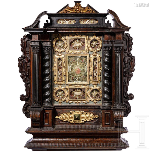 A large Italian reliquary, 18th/19th century