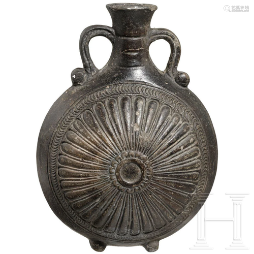 A Roman pilgrim flask, 1st century