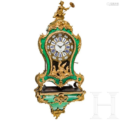 A Louis XV pendule, Antoine Thiout à Paris, circa