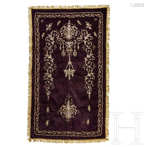 An Ottoman wall hanging, 19th/20th century