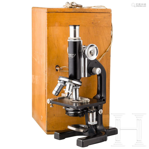 Microscope, Reichert, Vienna, 20th century