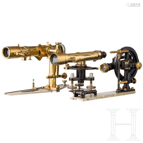 Three optical instruments, 19th/20th century