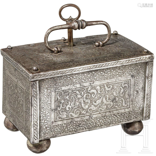 An iron casket, Nuremberg, circa 1580