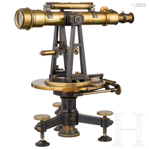 A theodolite by Dennert & Pape of Hamburg, circa 1900