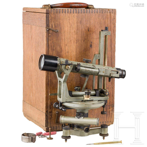 A theodolite, Secretan, Paris, 20th century