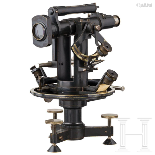 A theodolite, B. Münz, Lvov, 20th century