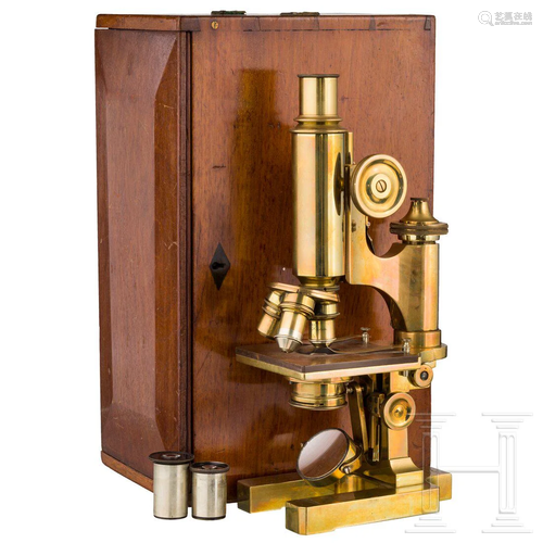 A microscope, Ross, London, circa 1900