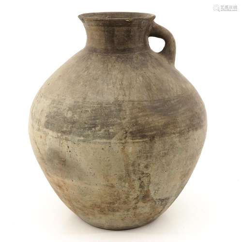 A Chinese Pottery Tomb Vase