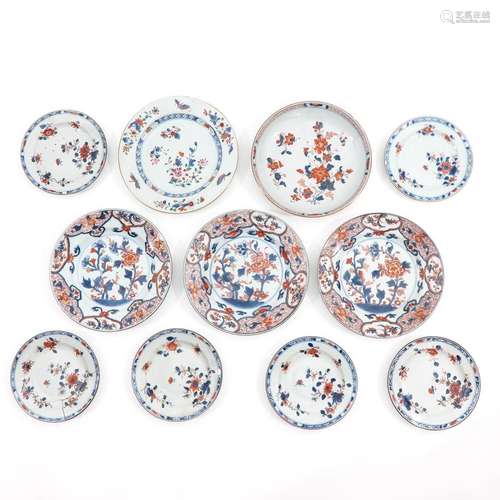 A Collection of 11 Plates