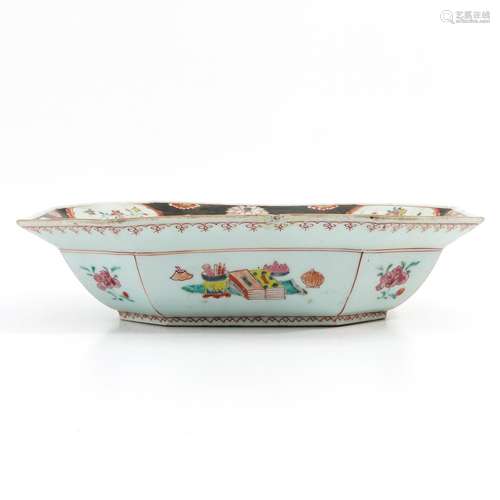 A Polychrome Decor Serving Dish