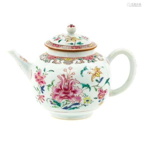 A Famille Rose Teapot