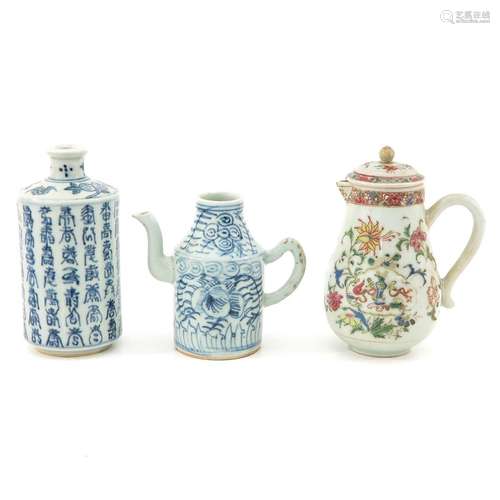 A Collection of Porcelain