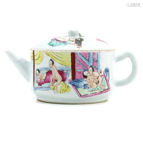 A Famille Rose Teapot