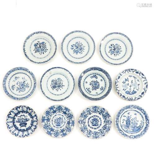 A Collection of 11 Plates