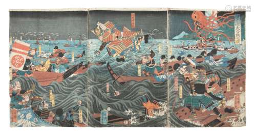 PROPRIÉTÉS D'UN COLLECTIONNEUR FRANÇAIS UKIYO-E : MONDE FLOT...