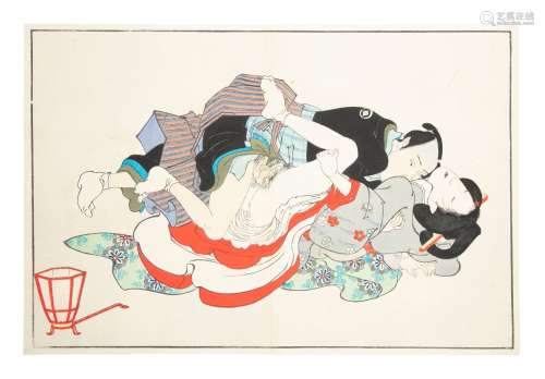 PROPRIÉTÉS D'UN COLLECTIONNEUR FRANÇAIS UKIYO-E : MONDE FLOT...