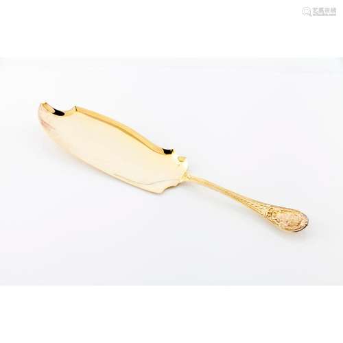 A Louis XVI style fish-slicer