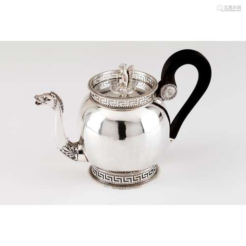 An Empire squirrel teapot