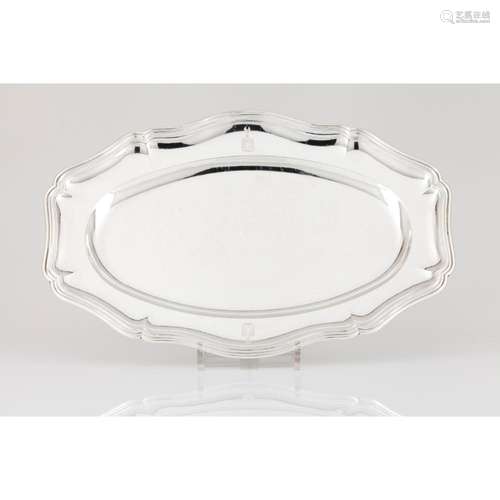 A Louis XV style oval serving platter