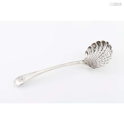 A sugar sifter spoon