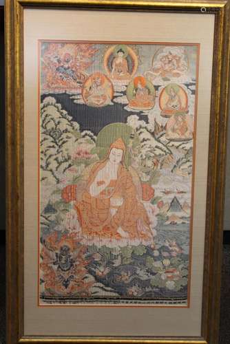 Chinese Embroidery Tangka