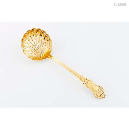 A Régence style sugar sifter spoon