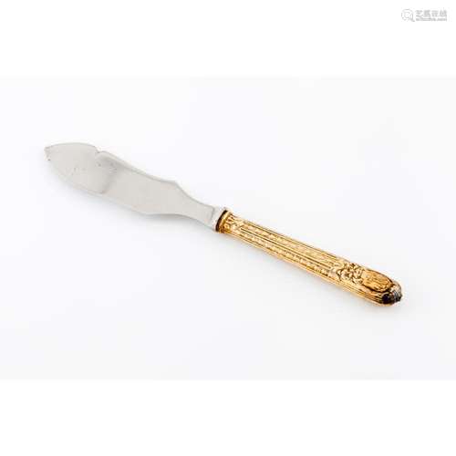 A Louis XVI style butter knife