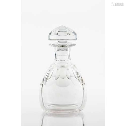 A crystal decanter