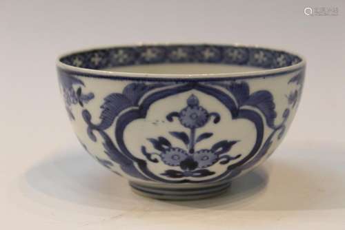 Chinese Blue and White Porcelain Bowl