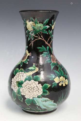 Chinese Sancai Porcelain Vase