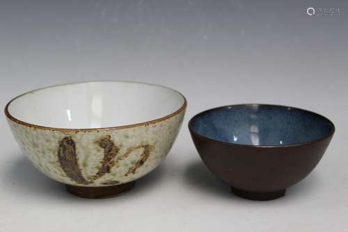 Two Japanese Ceramic Bowls