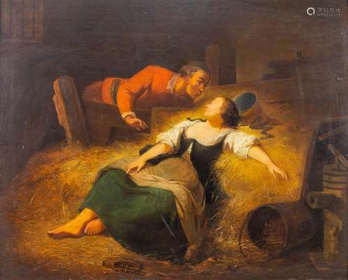 August DE WILDE (1819-1886)(attr.) 'Romantic scene in t...