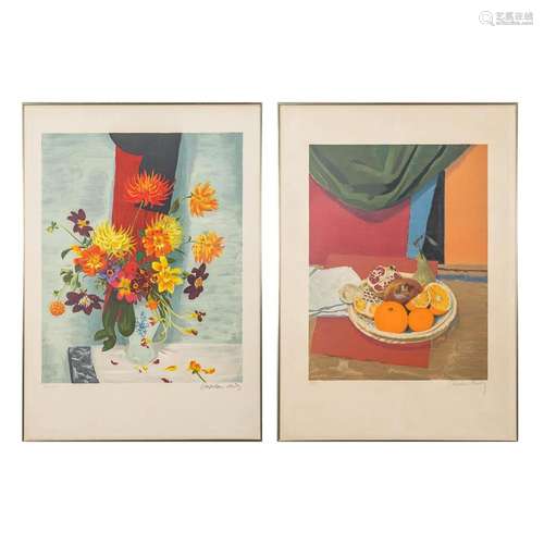 François CHAPELAIN-MIDY (XX) a collection of 2 lithographs. ...