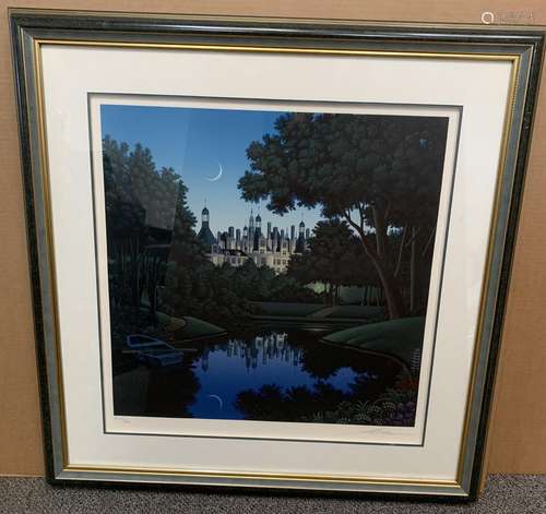 Jim Buckels signed limited edition serigraph, "Son et L...