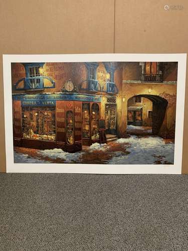 Viktor Shvaiko signed limited edition serigraph, "Light...