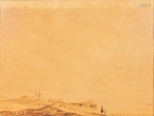 Henriette Herminie GUDIN (1825-1876) 'Sea view' wa...