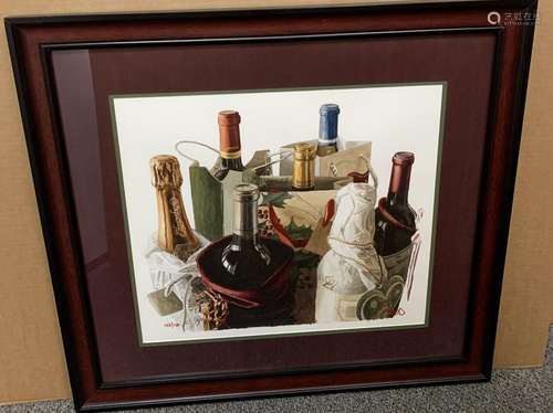 Thomas Arvid signed limited edition giclee, "Gifted&quo...