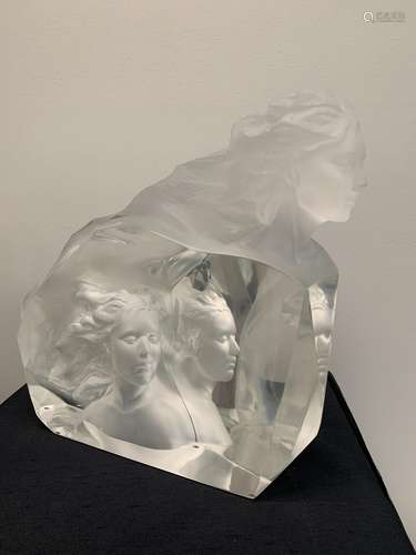 Frederick Hart limited edition acrylic sculpture, "Dest...