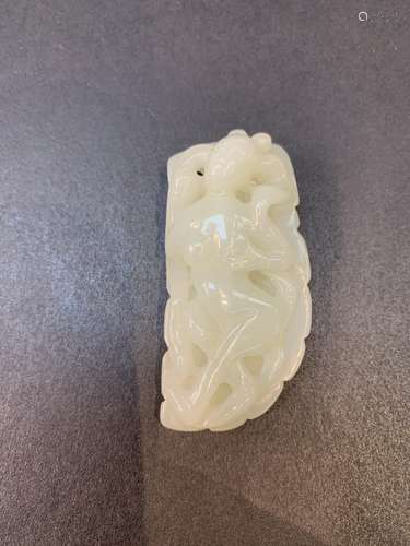 Jade Carving of a Lady