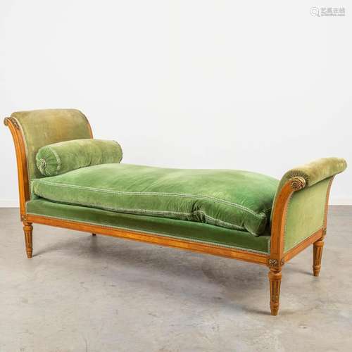 A 'Recamier' daybed made in Louis XIV style and fi...