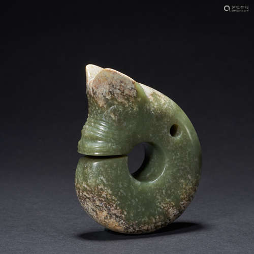 Jade pig dragon of Chinese Red Mountain Culture