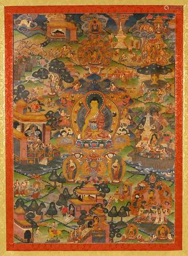 Thangka, China's Qing Dynasty