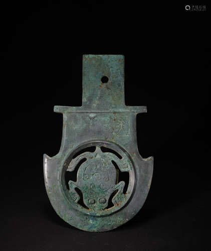 Ancient Chinese bronze axe