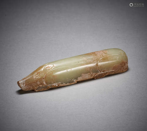 Hetian Jade Pig in Ancient China