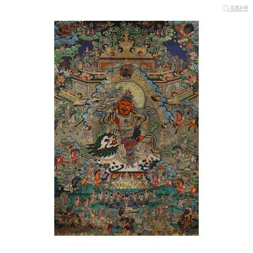 Ancient Chinese Thangka