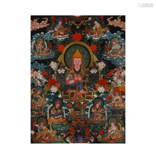 Ancient Chinese Thangka